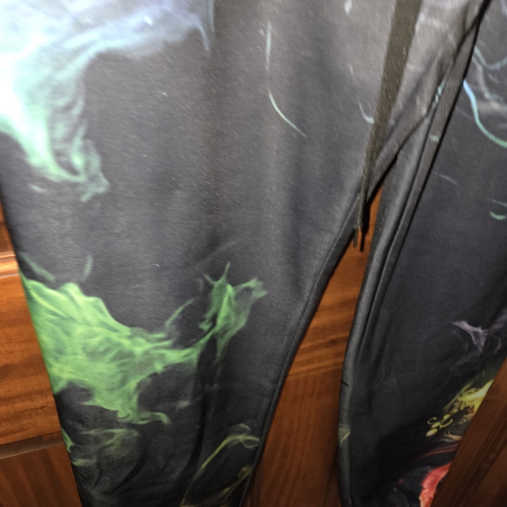 Colorful Smoke Pattern Joggers - Picture 3 of 3
